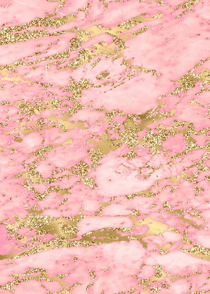 Pink Gold Marble 07