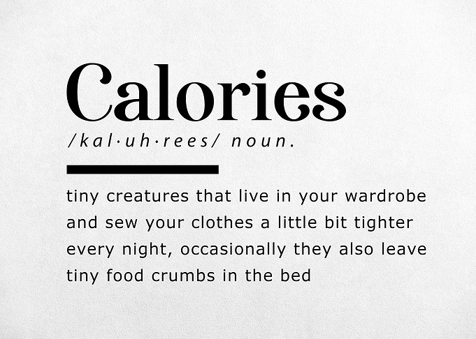 Funny Definition Calories