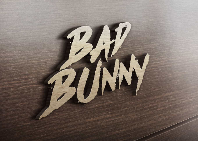 Bad Bunny Logo band