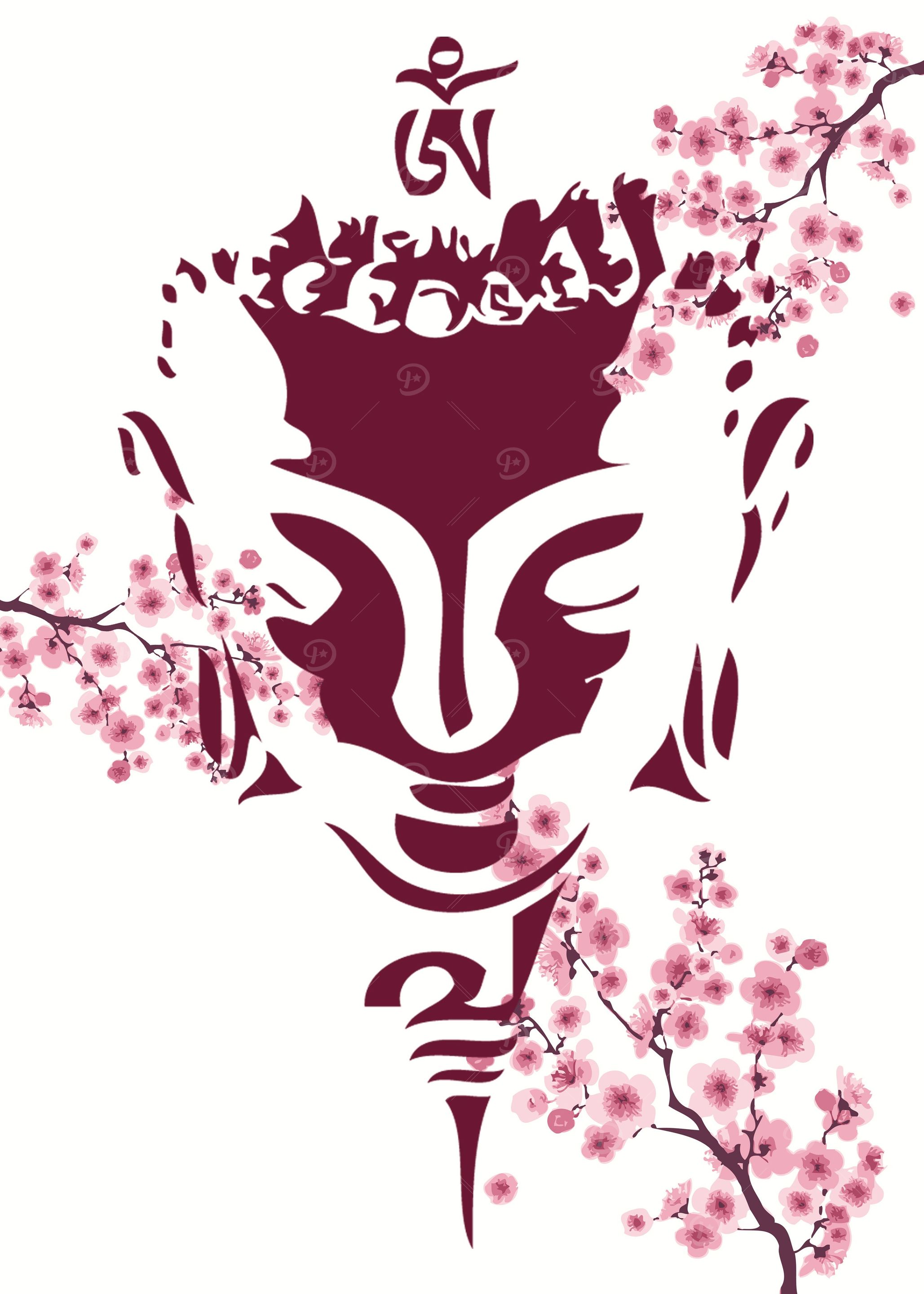 the buddha in the midst of