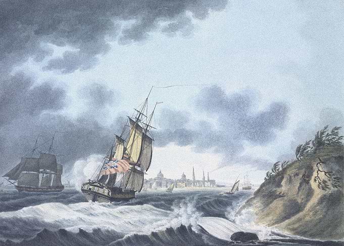 British Royal Navy in Sea