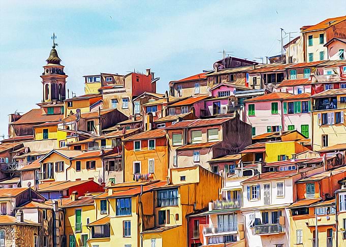 Old village of Menton