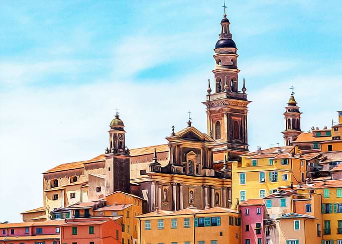 Old village of Menton