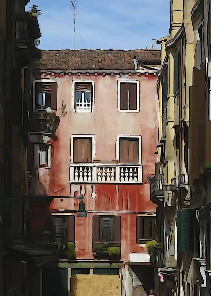 The streets of Venice