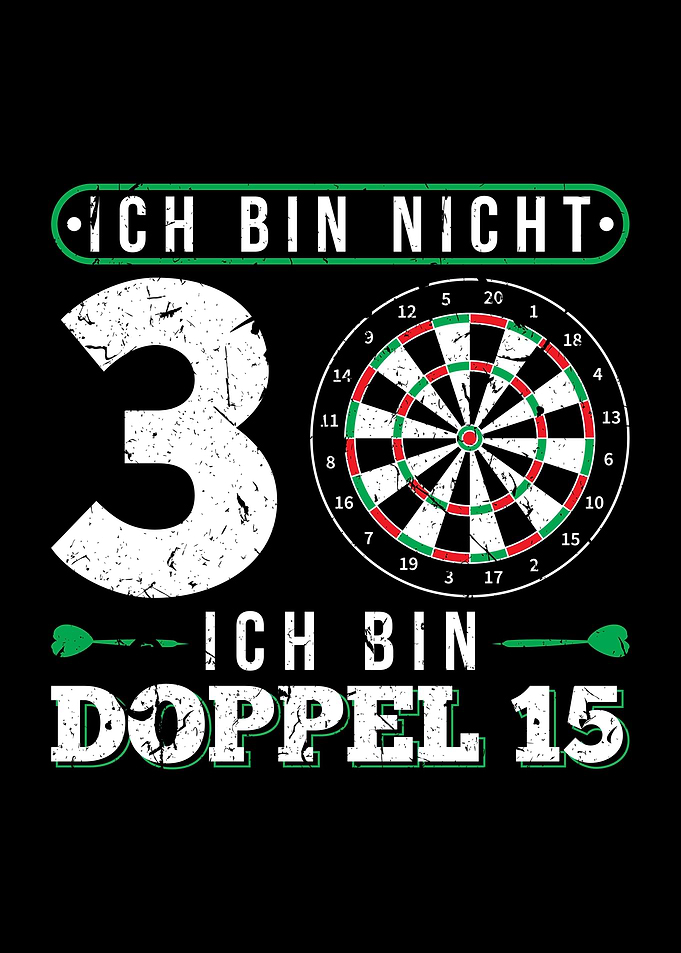 30 Geburtstag Dart