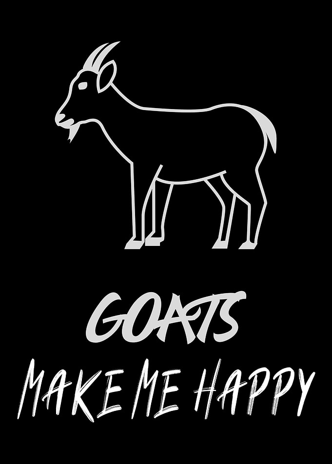 Goats Make Me Happy