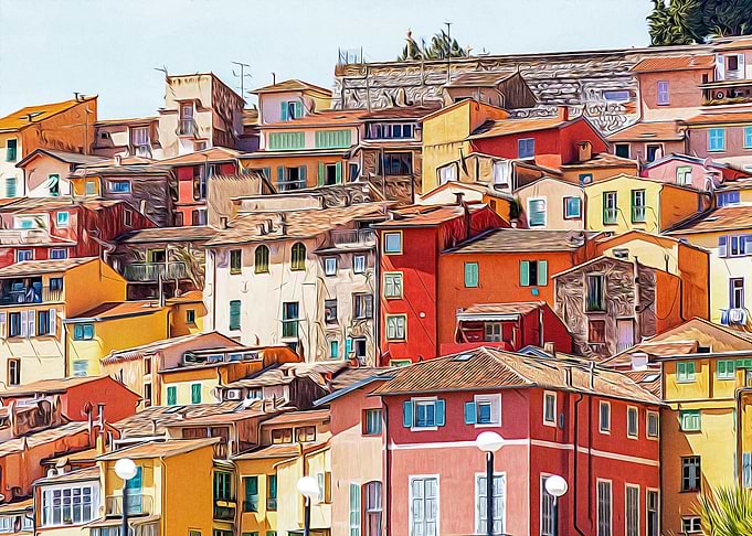Old village of Menton
