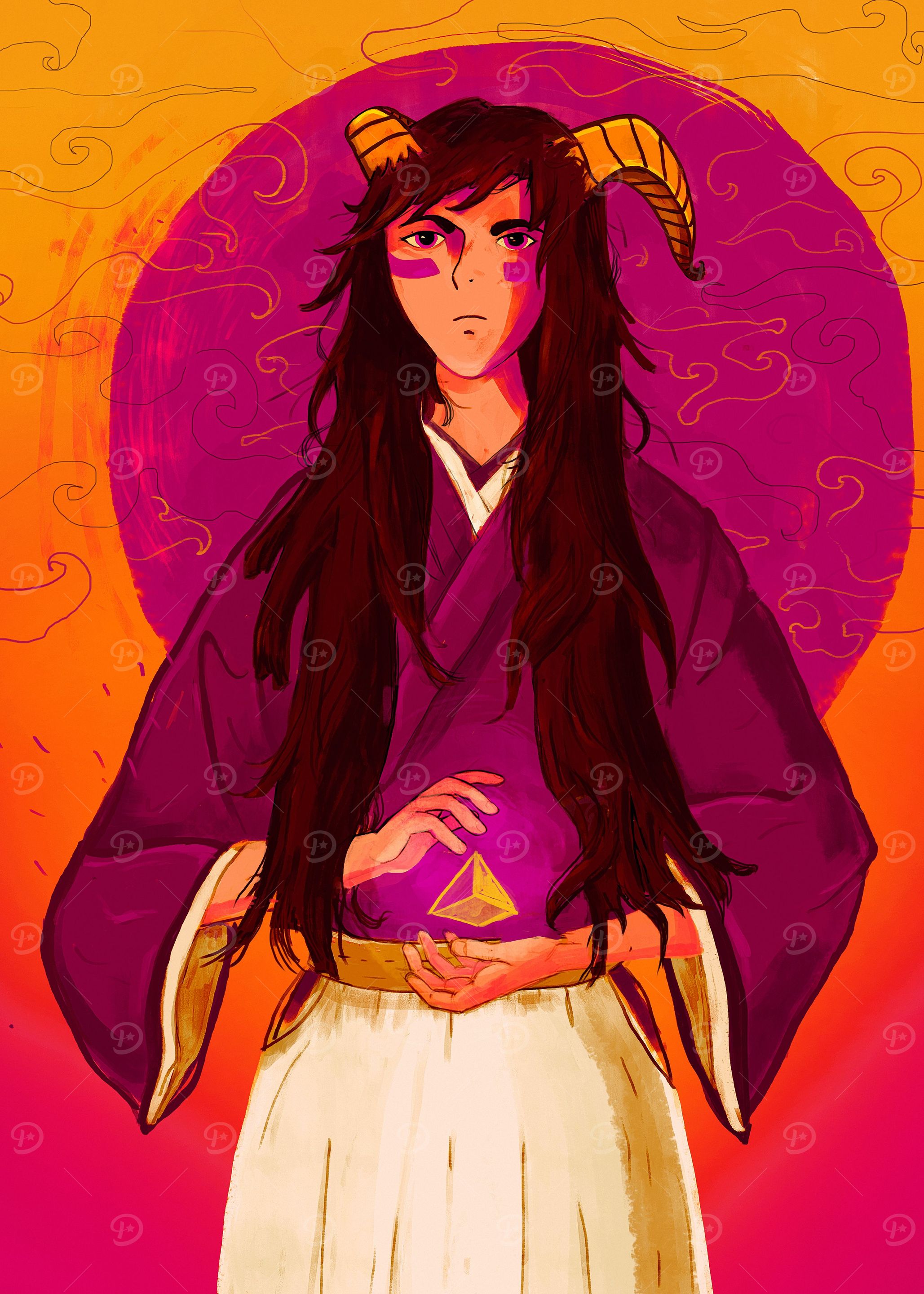 Kimono and Horns