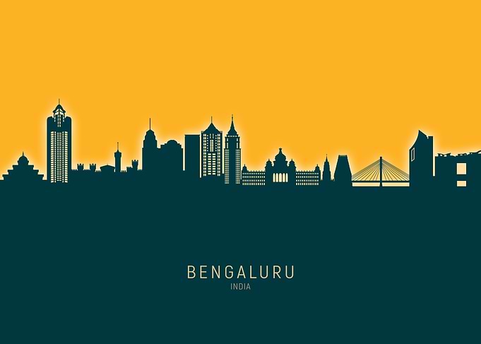 Bengaluru Skyline India