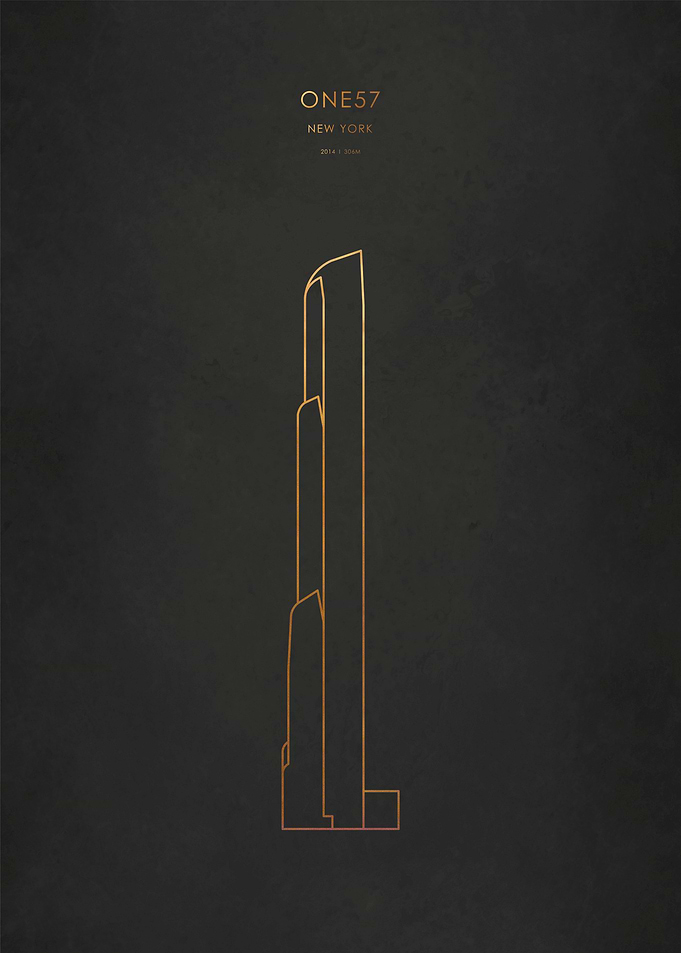 One57 Tower Building Icon