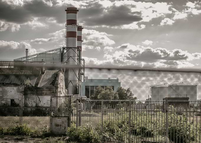 Wasteland power plant