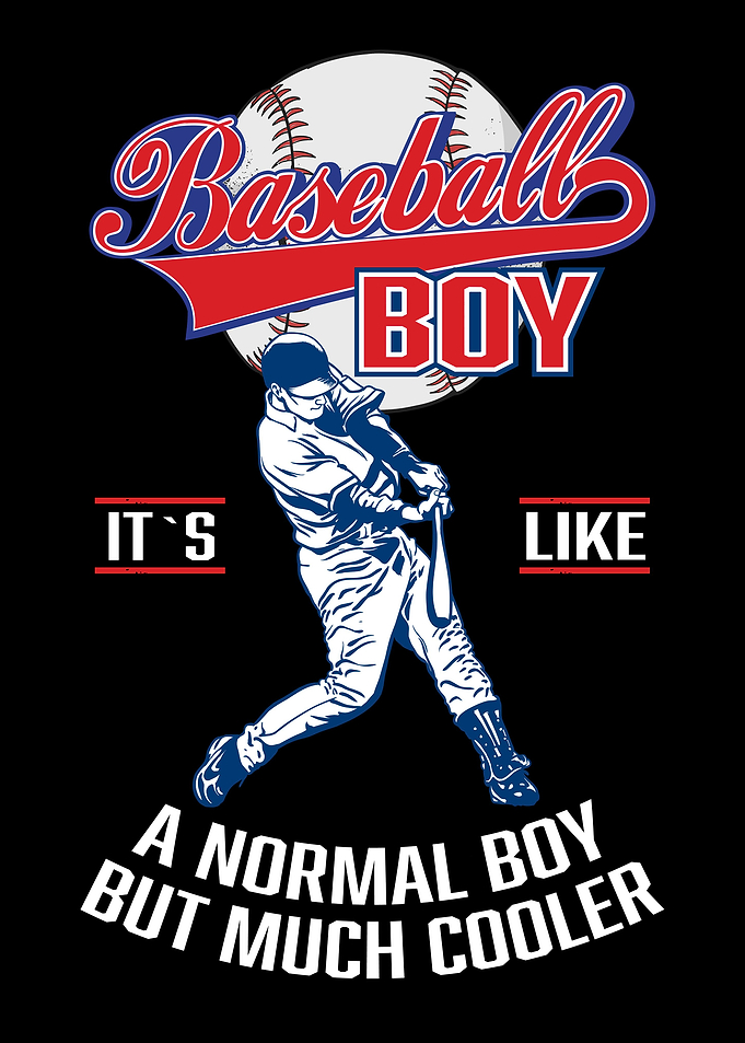 Baseball Boy Player Gift