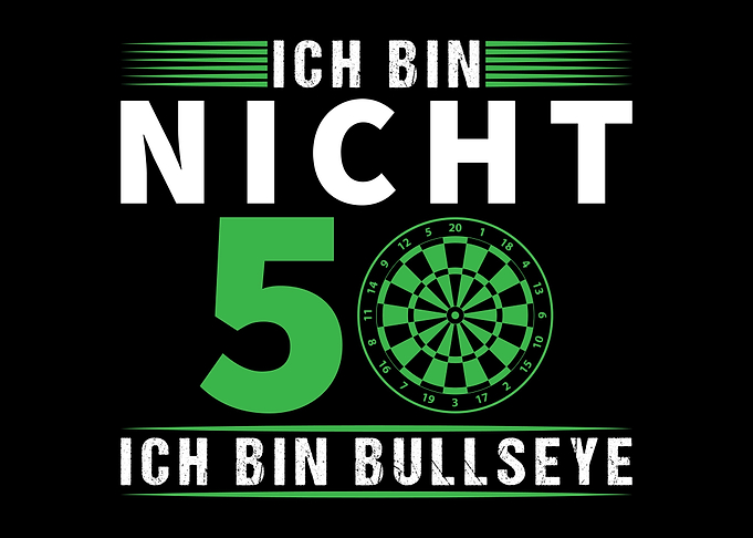 Dart Bullseye 50 Geschenk