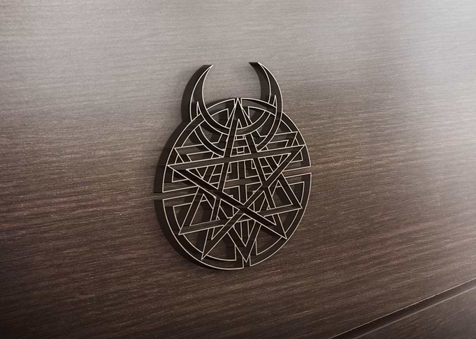 Disturbed logo band symbol