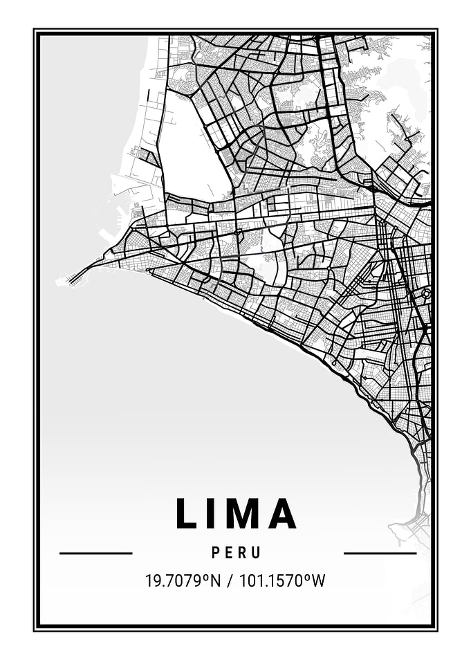 Lima Light City Map