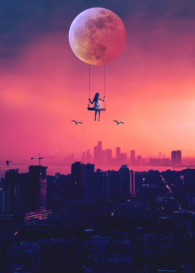 Swinging above the city