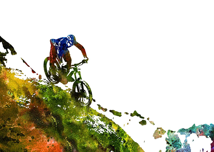 Mountain biking