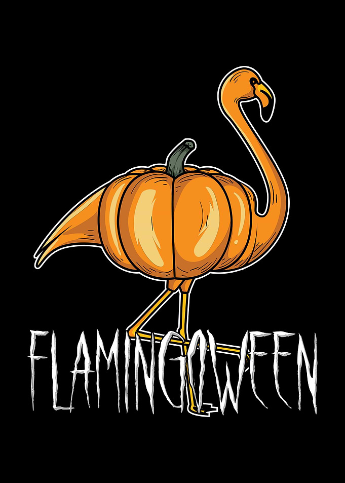 Flamingoween Flamingo