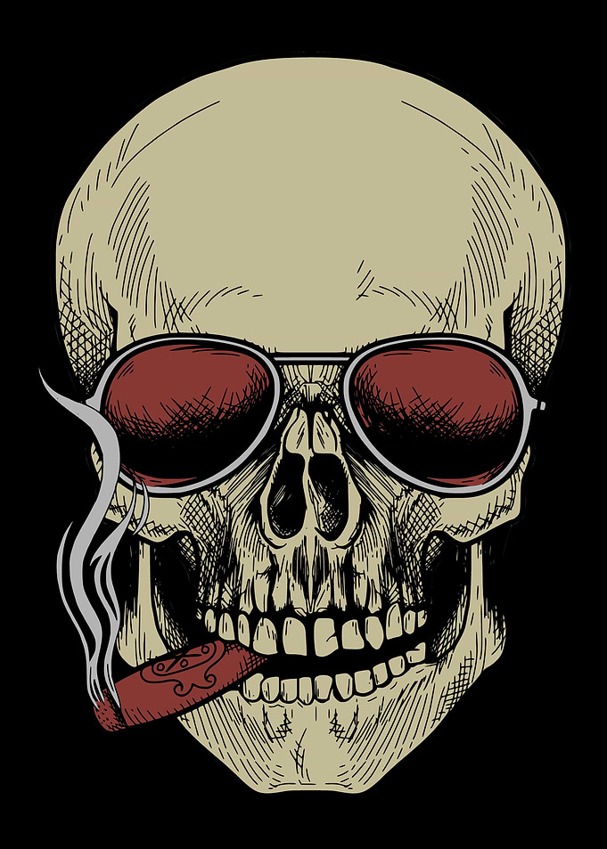 Funny Skull smoking
