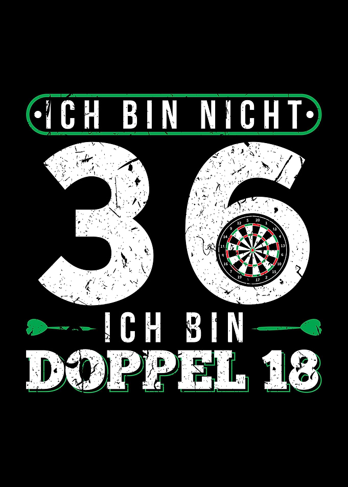 36 Geburtstag Dart