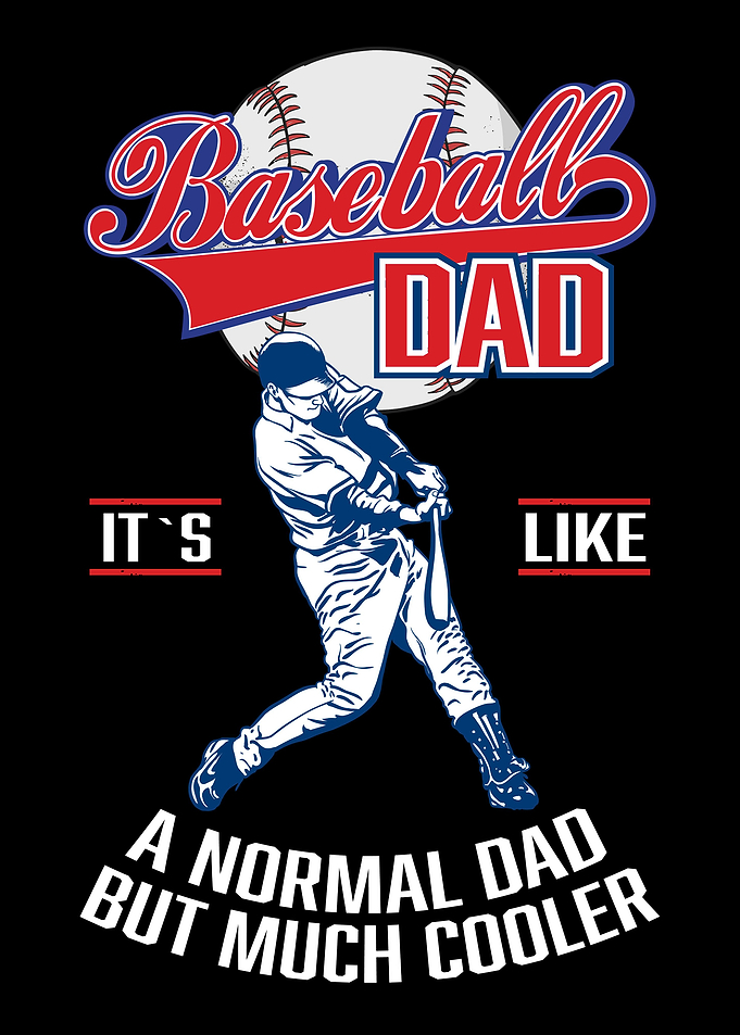 Baseball Dad Player Gift