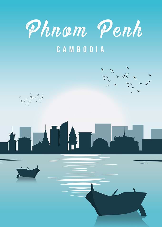 Phnom Penh Cityscape