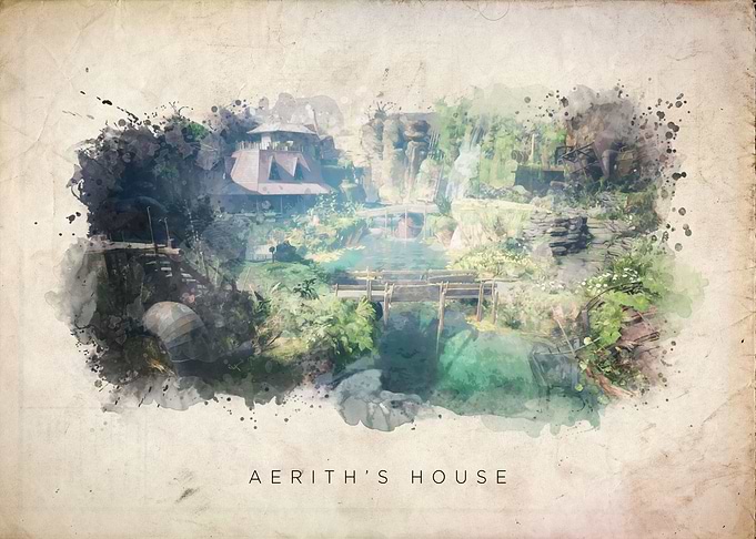 FF7 Aeriths House