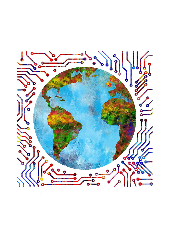 Earth circuit board