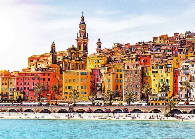 Old village of Menton