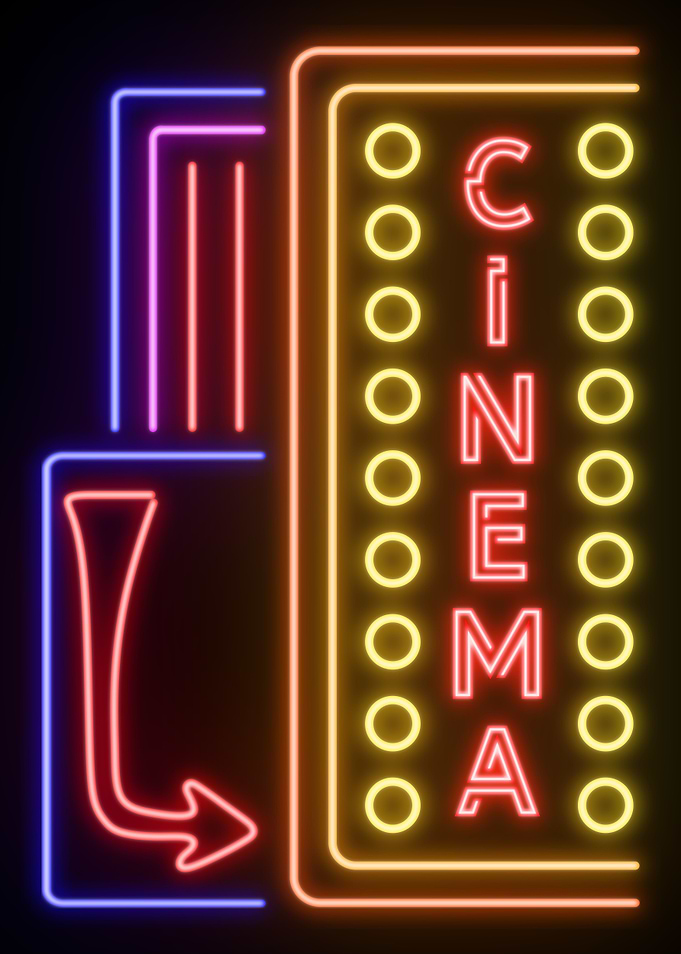 Cinema Neon Sign