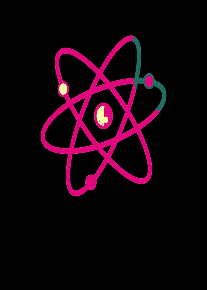 Colorful atom neutron