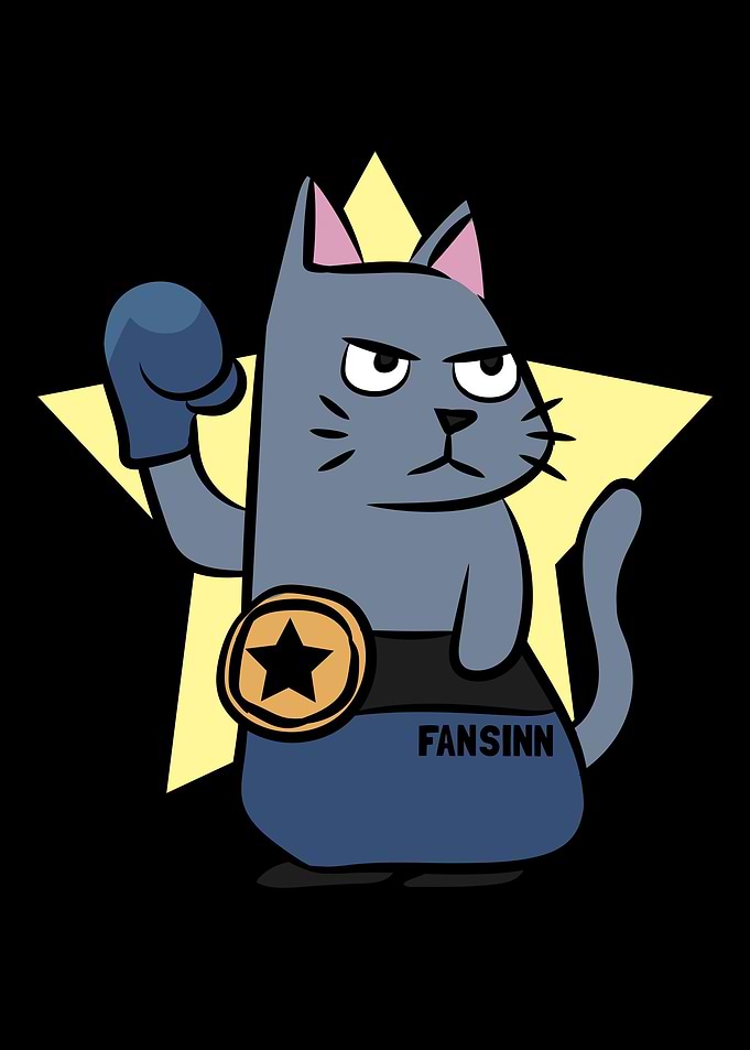 Cat boxing bout win titles