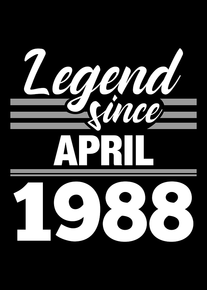 Legend Since April 1988