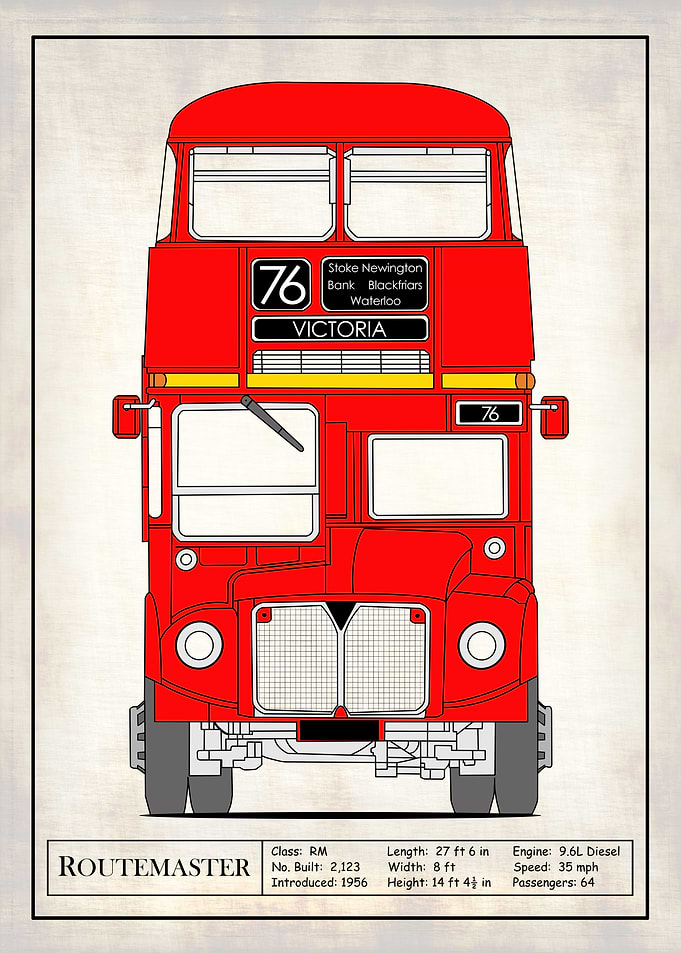 The Vintage London Bus