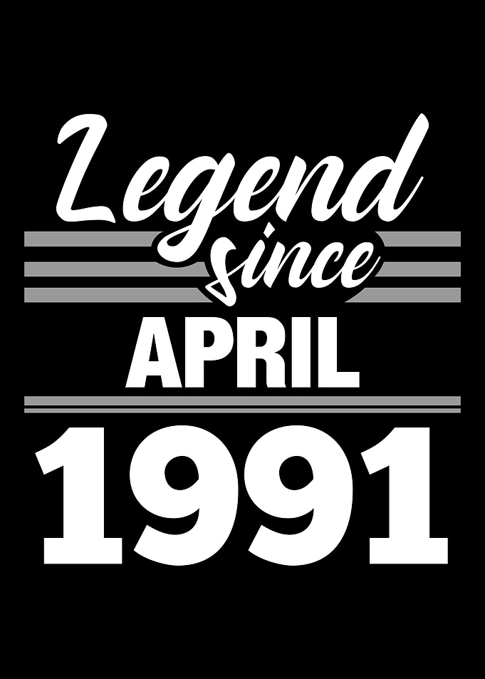 Legend Since April 1991