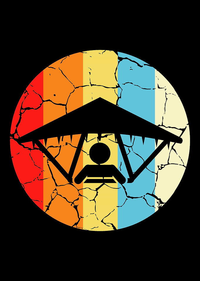 Hang Glider Symbol Hang Gl
