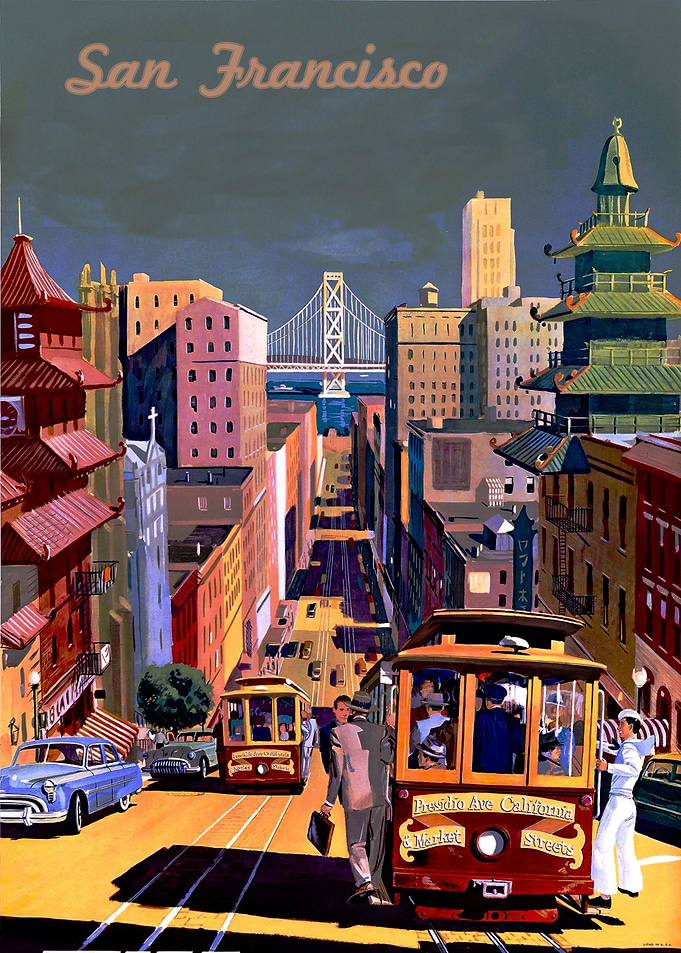Travel Poster SanFrancisco
