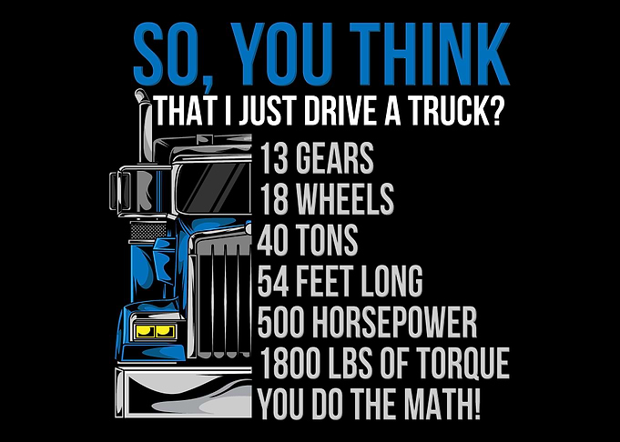 So You Think I Just Drive