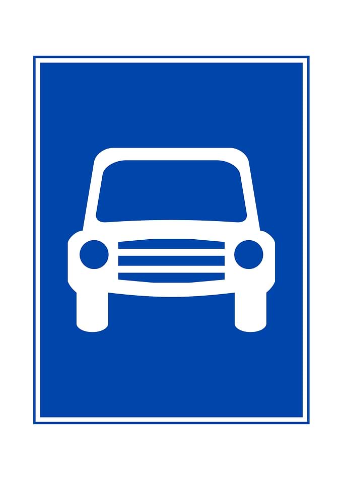 Vietnamese Road Sign