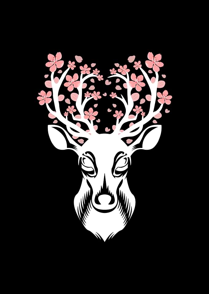 Deer Bambi Flower Animal