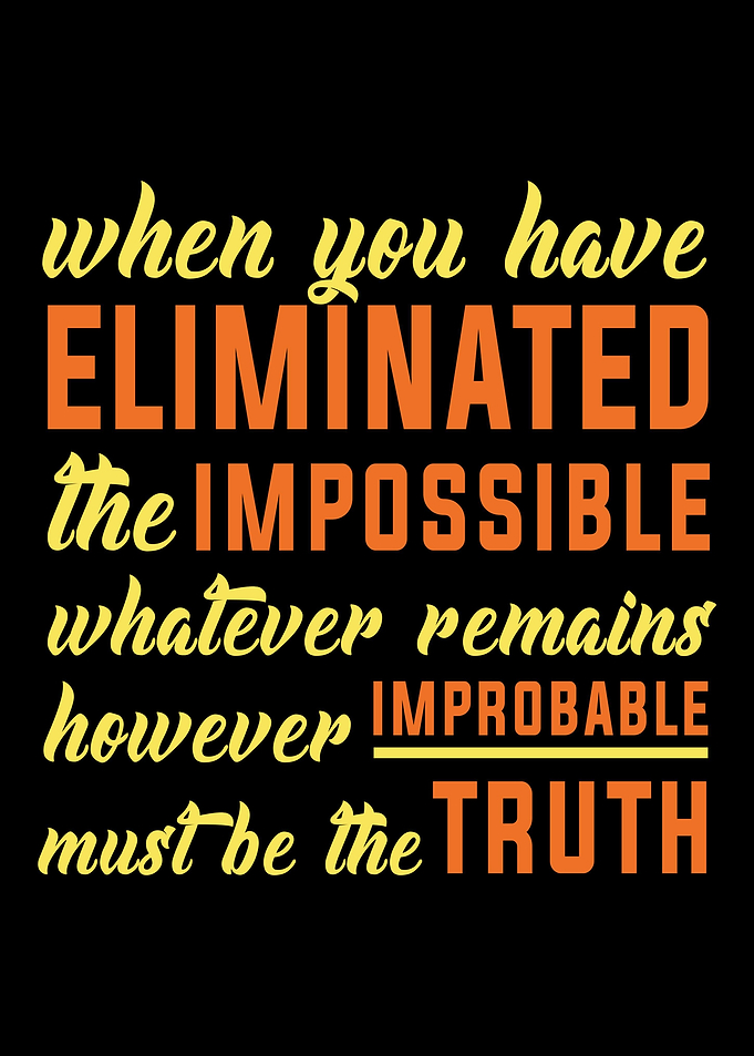 ELIMINATE THE IMPOSSIBLE W