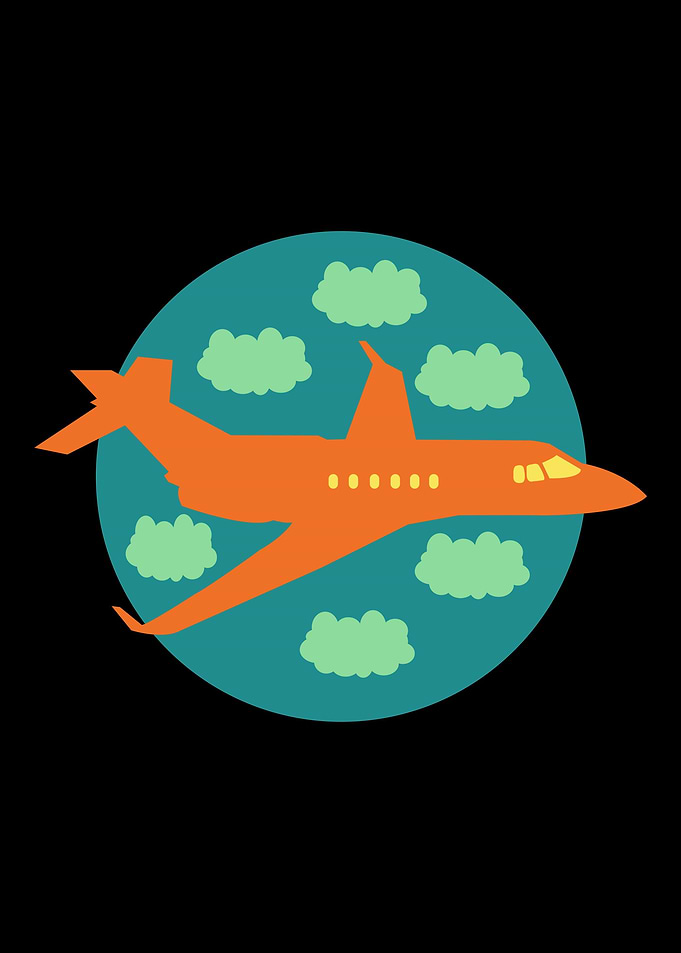 Airplane Pilot Flying Gift