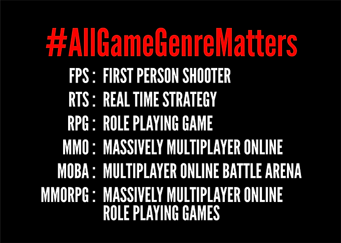 All Game Genre Matters