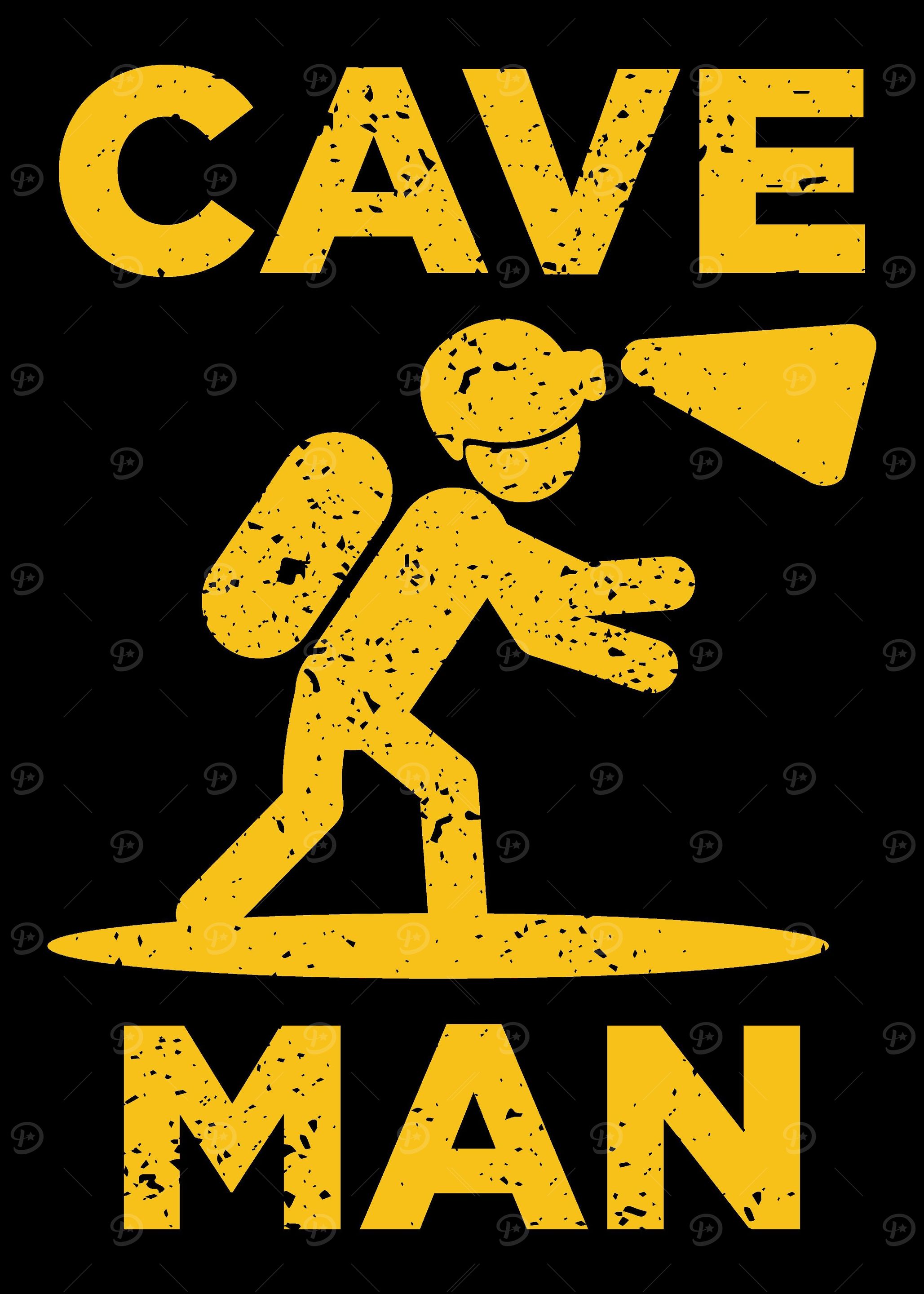 Cave Man Cave Explorer And
