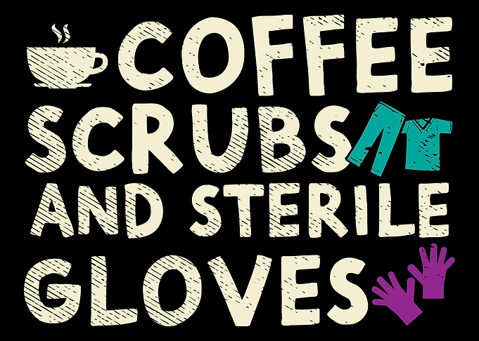 Coffee Scrubs And Sterile