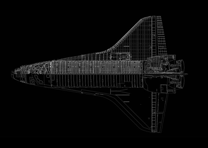 Space Shuttle Diagram Y1