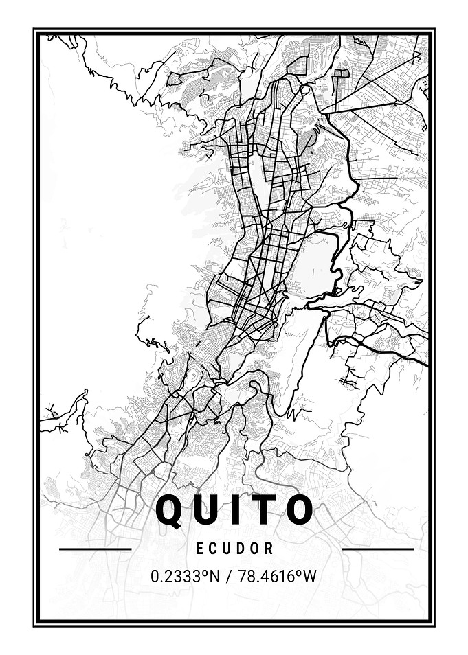 Quito Light City Map