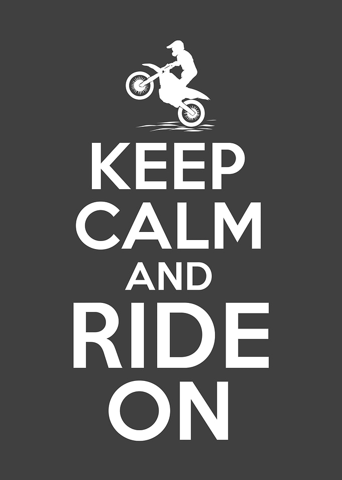 Keep Calm Motocross