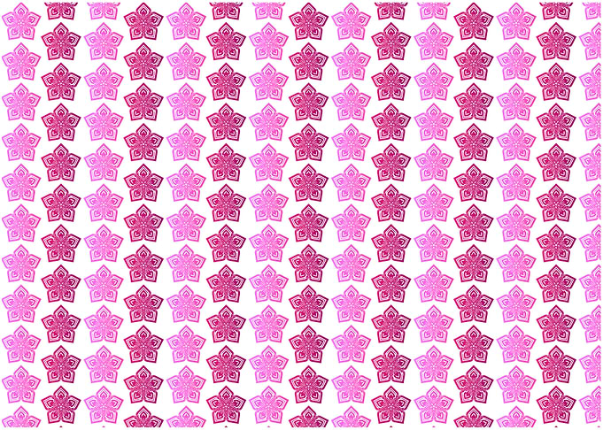 Purple floral pattern
