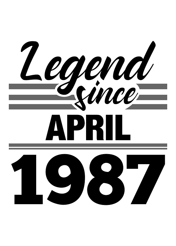 Legend Since April 1987